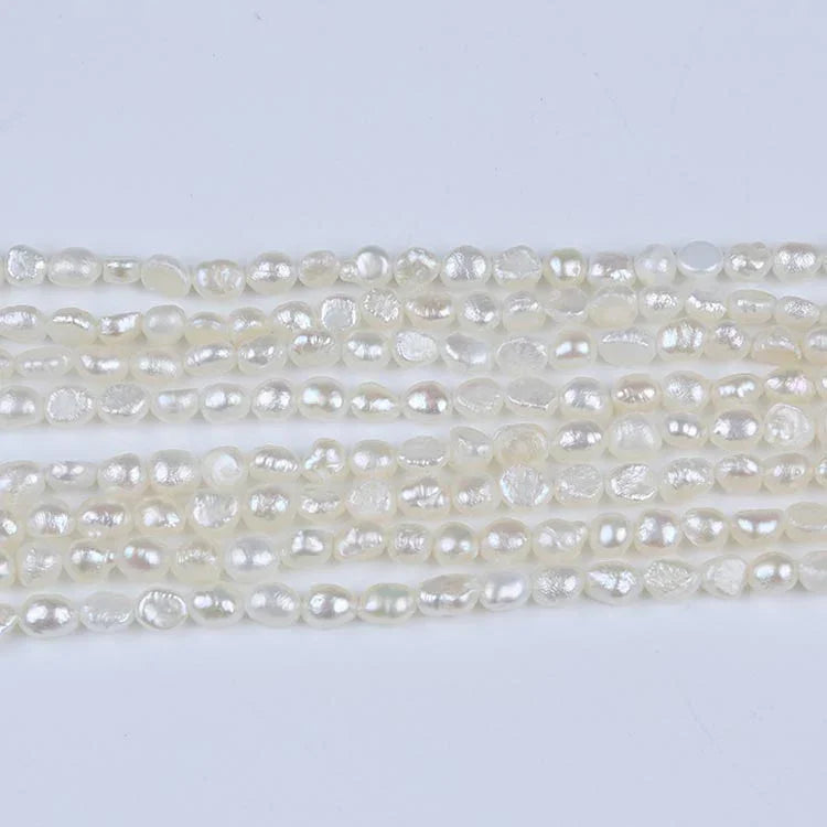 baroque natural freshwater pearls beads strand
