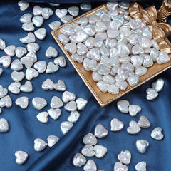 Natural freshwater pearls, Baroque heart-shaped loose beads for DIY Jewelry Making