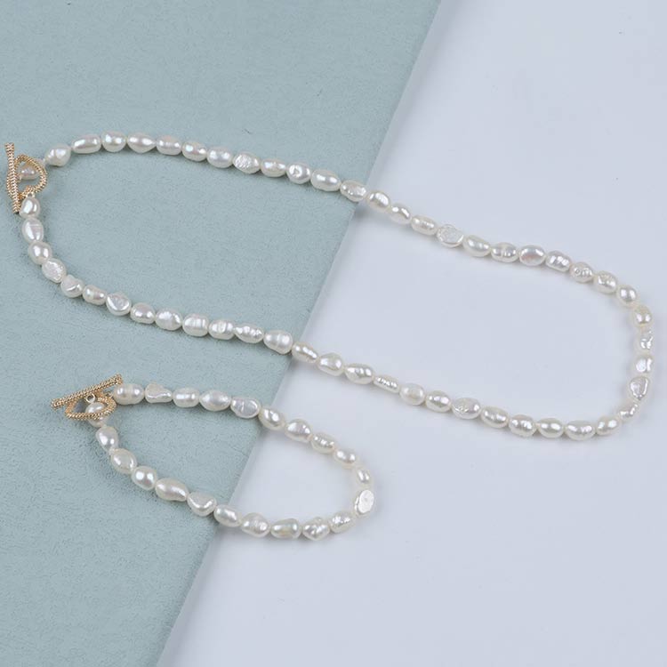 freshwater pearl necklace set