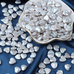 Natural freshwater pearls, Baroque heart-shaped loose beads for DIY Jewelry Making